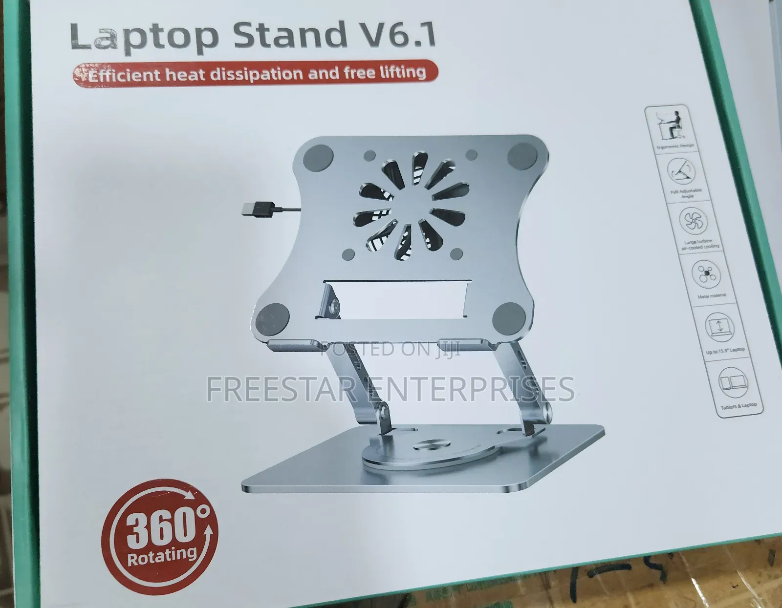 V6.1 Rotating Laptop Cooling Pad.