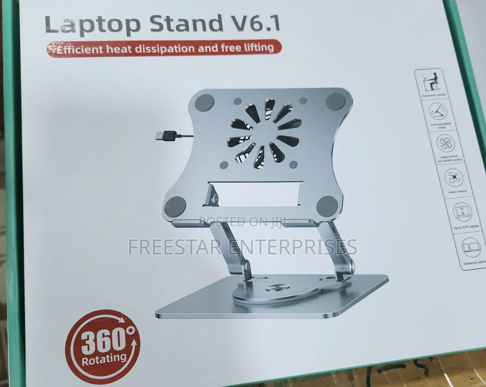 V6.1 Rotating Laptop Cooling Pad.