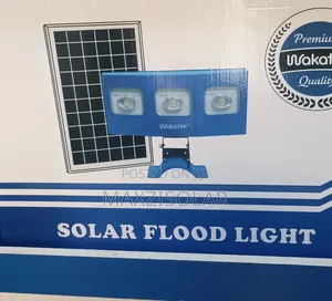 Brand New 300 Watts Wakatek Solar Flood Light