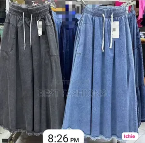 Luxurious Ladies Jean Skirt