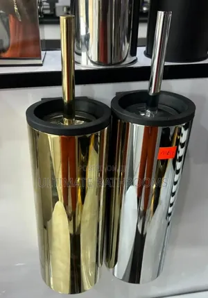 PVD Gold Wall Mounted Toilet Brush