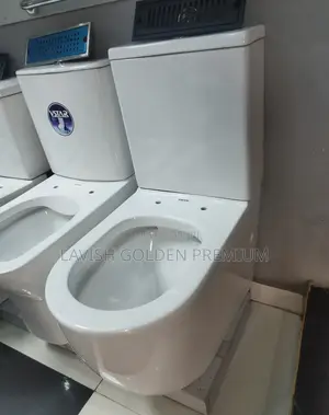 England Water Closet With Basin and Pedestria.