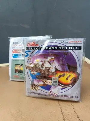 Bass Guitar Quality 5 Strings Four_2 Sets