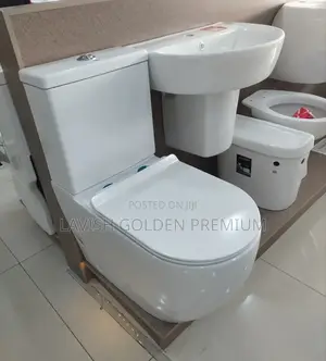 Executive Sweethome Water Closet With Hanging Wash Hand Basin