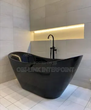 Luxury Black Bathtub