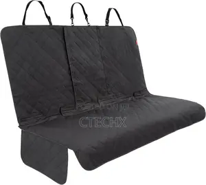 Lusso Gear Waterproof Dog Car Seat Cover for Back Seat