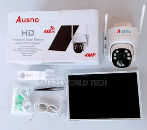 Single Lens Solar Security Two Way Audio Camera 4g