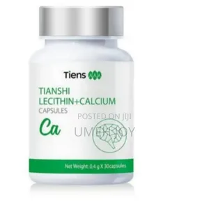 Tiens Lecithin + Calcium Capsules - Brain and Bone Health Support