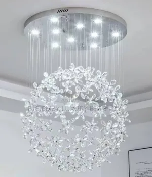 Modern Crystal Chandelier.