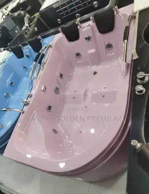 Double Acrylic Jacuzzi Pink Colour