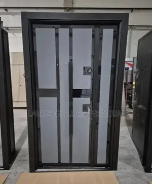 Black Luxury Turkish Security Door 4ft by 7ft