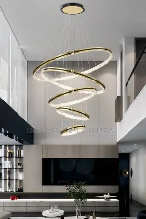 5 Rings Chandelier Light