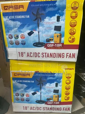Ac Dc Standing Fan Qasa 18inches