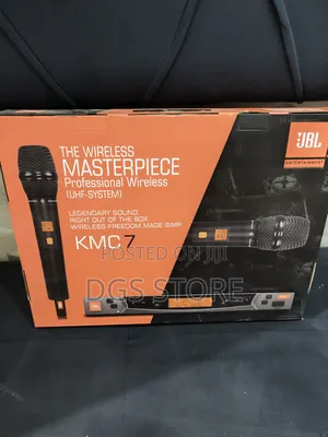 JBL KMC 7 Wireless Master Piece Professional Uhf System Microphone