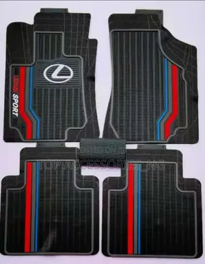 Quality 5 Pieces Rubber Mat for Lexus Models