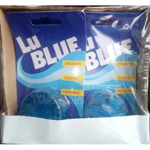 Lu Blue Toilet Flush Colourant Box of 12 Packet