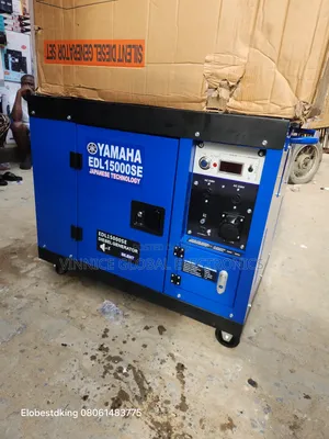 15kva Rated Output Yamaha Diesel Generator 100% Pure Copper Coil