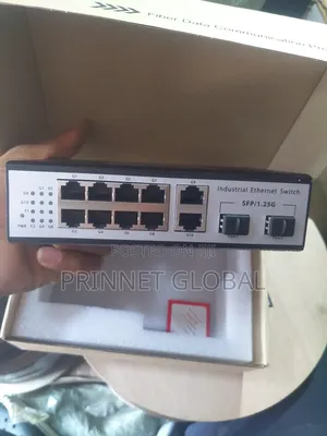 Industrial Ethernet Switch SFP/1.25g 10 Poe 2 SFP