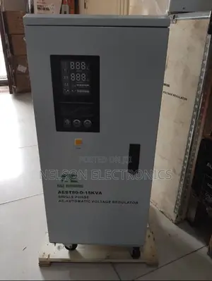 A E 15kva Servo Voltage Stabilizer 100v-260v Standing