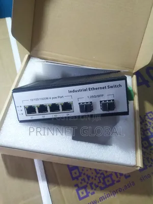 Industrial Gigabit Poe Switch 4port 2sfp