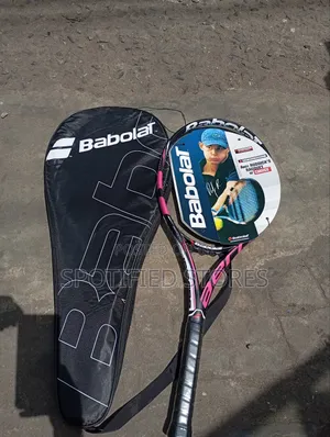 Pink Adult Lawn Tennis Racket