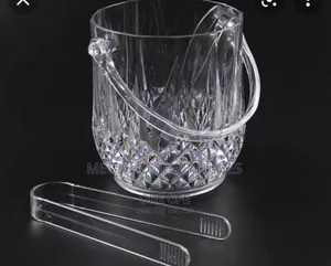 Acrylic Crystal Ice Bucket With Ice Picker