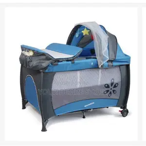 Baby Foldable Trend Yard Bed Cot With Canopy