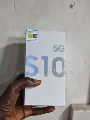 New Samsung Galaxy S10 5G 256 GB Silver