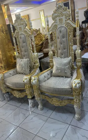 Superb Royal Accent Fabric Me and You Console Chairs