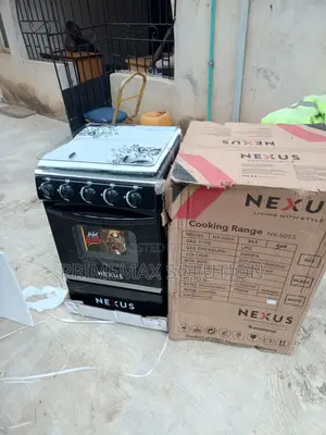 Easy-Clean Nexus 4 Burner Gas Cooker