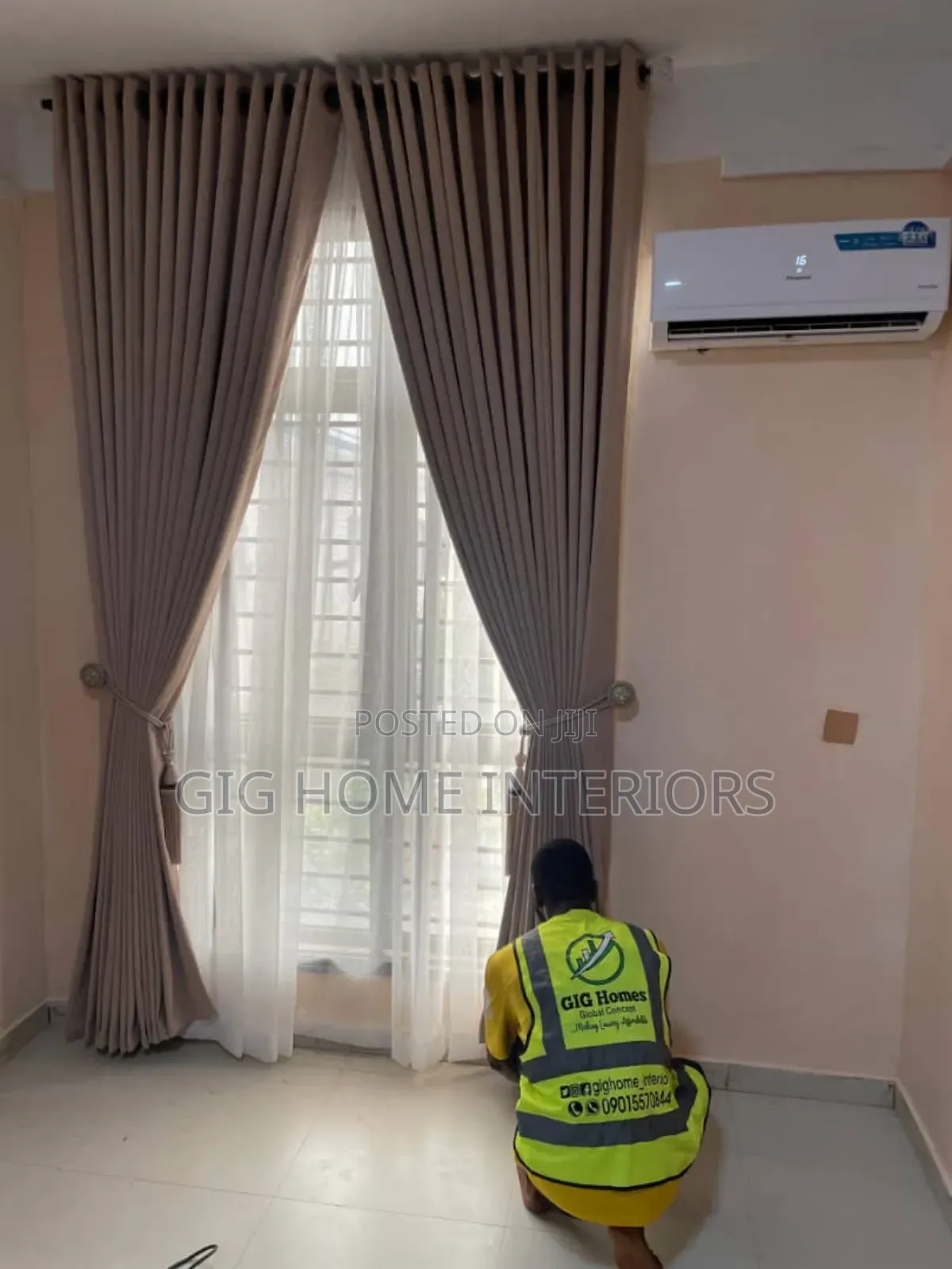 Turkish Curtains Upright Made