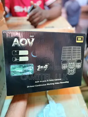4-Lens, Double Panel Ai Solar Camera