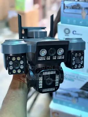 4-Lens, Double Panel Ai Solar Camera