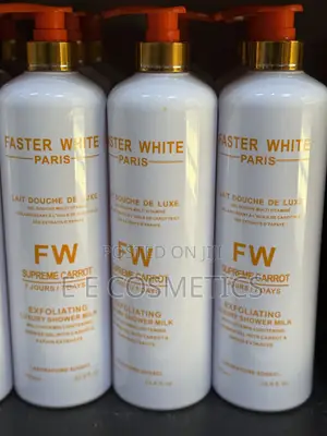 Faster White Shower Gel