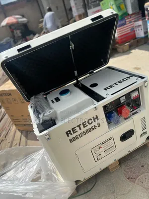 Retech Rdg12500se 11kva Three Phase Diesel Soundproof Generator