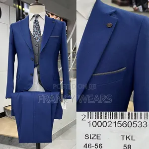2 Sided Inner Waistcoat Complete Suits