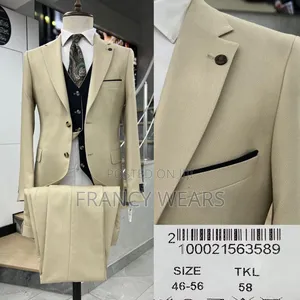 2 Sided Inner Waistcoat Complete Suits