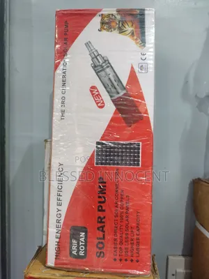 0.5hp Solar Water Pump + 550w Panel – 60m High-Lift System