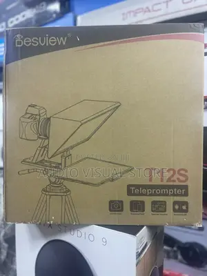 Desview T12s 12.9" Portable Teleprompter for Smartphone/Tablets