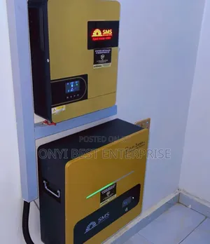 Full Installation SMS Lithium Ion Battery 5kwh 24v With 5kva 24v