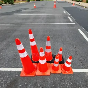70cm Pvc Traffic Cones For Parking Lots In Nigeria