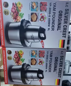9 Liters Silver Crest Yam Pounder -6500w