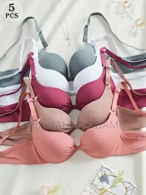Detachable Shoulder Strap Soft Bow Cup Bra