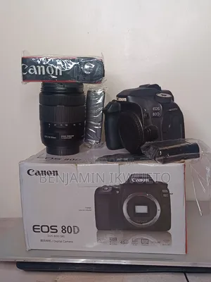 Canon 80d With 18-135mm Lens (Foreign Used)