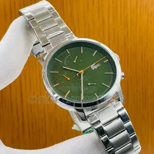 Lacoste Quality Luxury Men Chain Strap Wristwatch