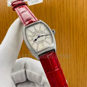 Franck Muller Quality Luxury Ladies Genuine Leather Wristwatch