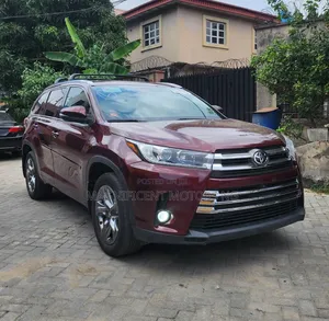 Toyota Highlander Limited Platinum 2019 Burgundy