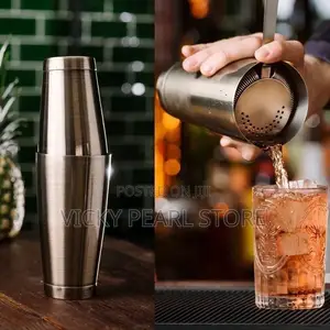 Tin on Tin Stainless Steel Shaker