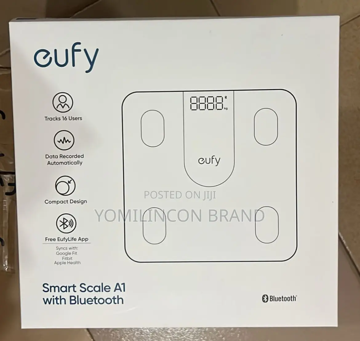Anker Smart Scale A1 Compact Digital Scale With Bluetooth - White