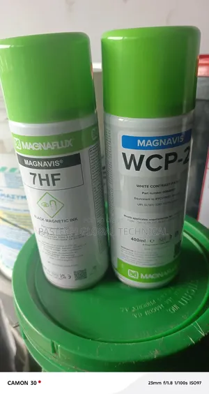 Magnaflux Magnavis 7hf Black //Wcp-2 White Contrast Paint